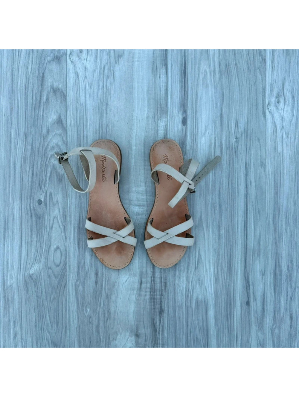 Madewell Boardwalk Ankle Wrap Sandal